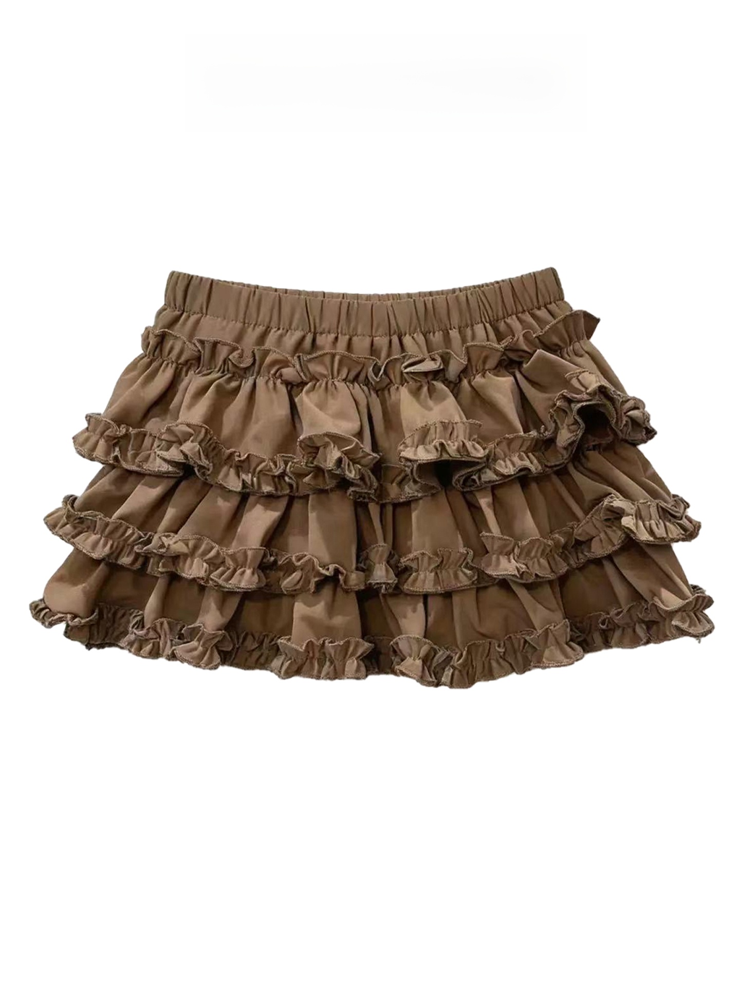 Skirts - Sweet Multi-Layer Pleated Earlet Ruffle Cake