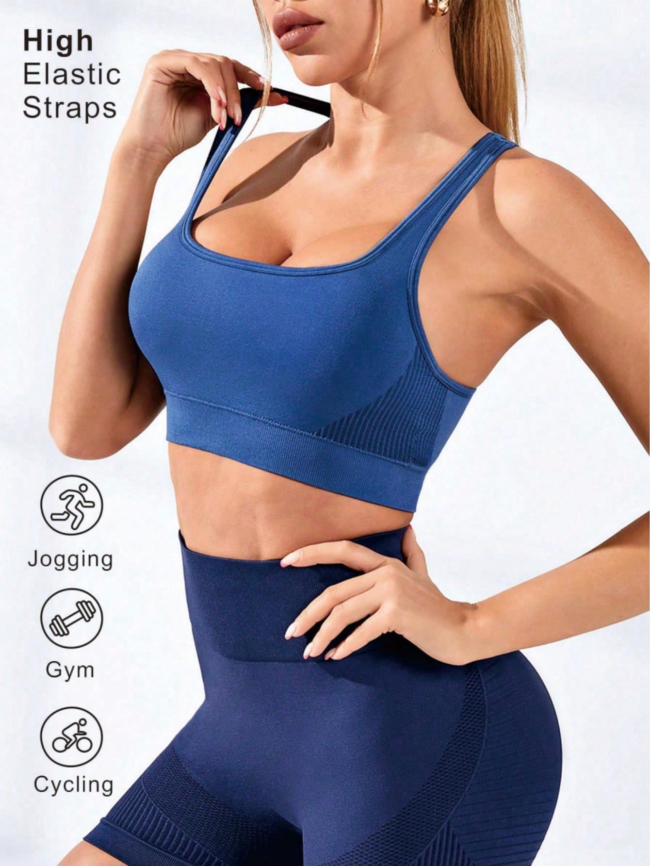 Women's Racerback Sports Bra S - đánh giá và giá Seamless Ribbed Workout Tank Top