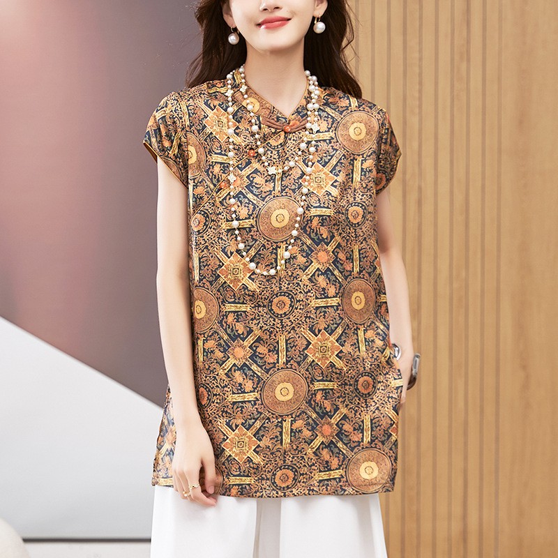 Women's Blouse Short Sleeve Ro - đánh giá và giá Blouses