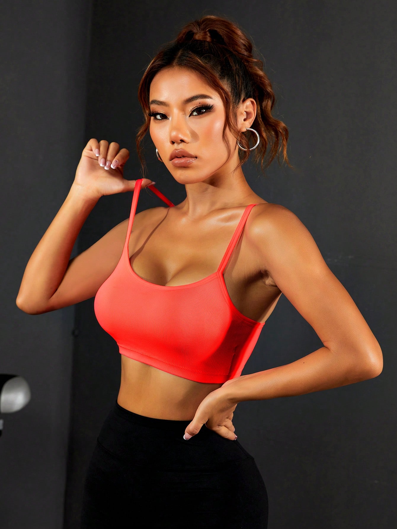 Women Ribbed Thin Strap Sports - đánh giá và giá Seamless Ribbed Workout Tank Top