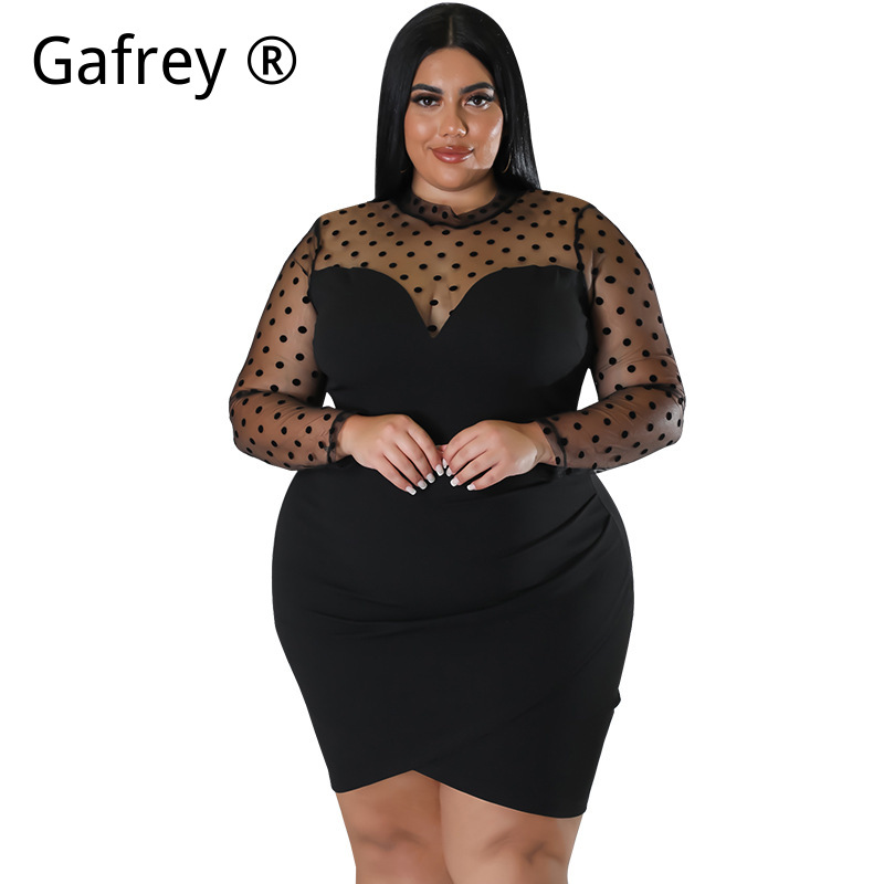 XXL 3XL 4XL 5XL Plus Size Wome - đánh giá và giá Sexy Mesh Sheer Bodycon Dress