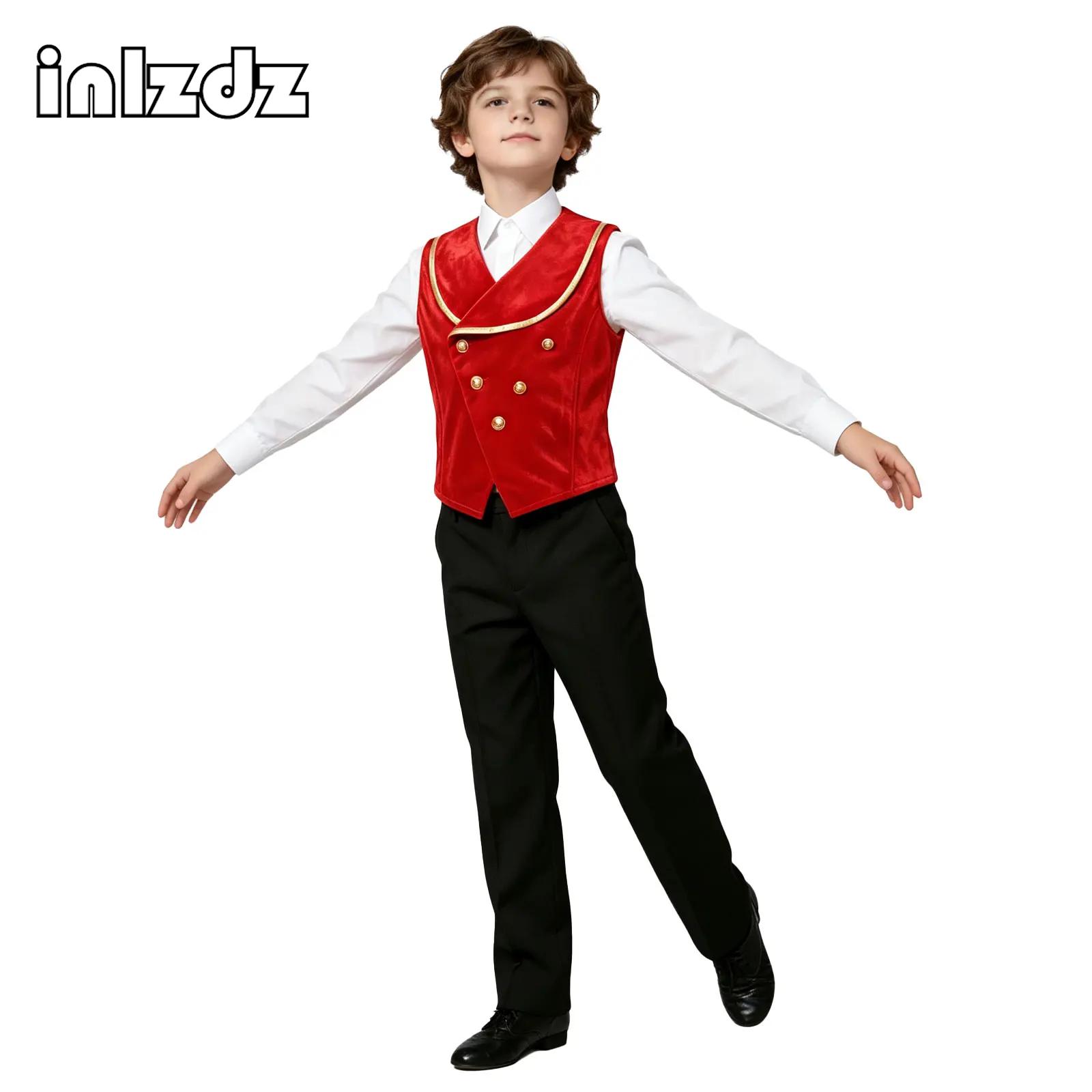 Kids Boys Medieval Velvet Vest - đánh giá và giá Dresses