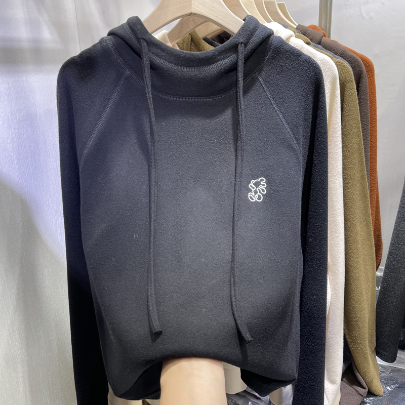 Women's Fleece Lined Hoodie Sw - đánh giá và giá Korean Style A Line Shirt Dress