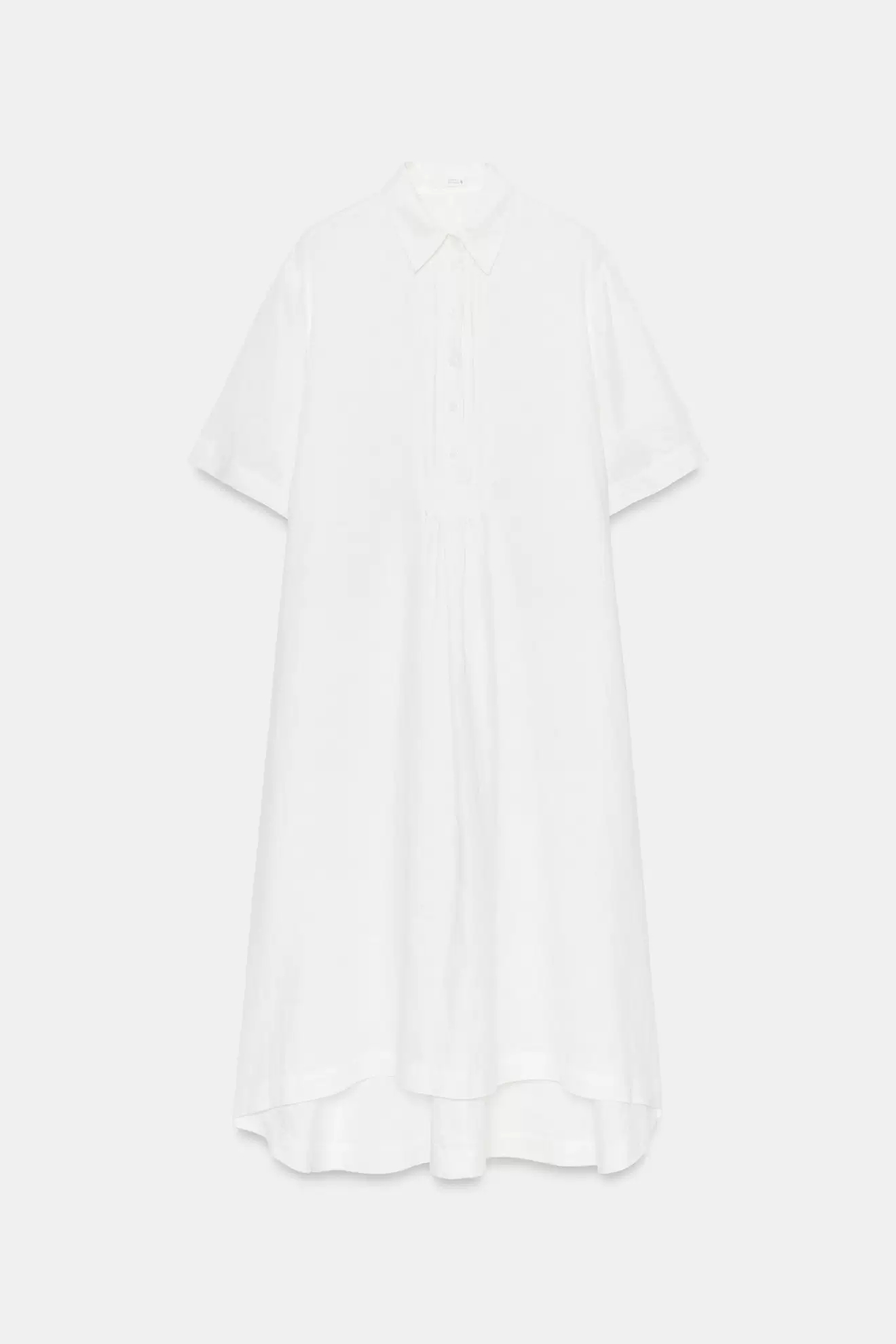 New Summer Women's Shirt Dress - đánh giá và giá Casual Loose Linen Shirt Dress