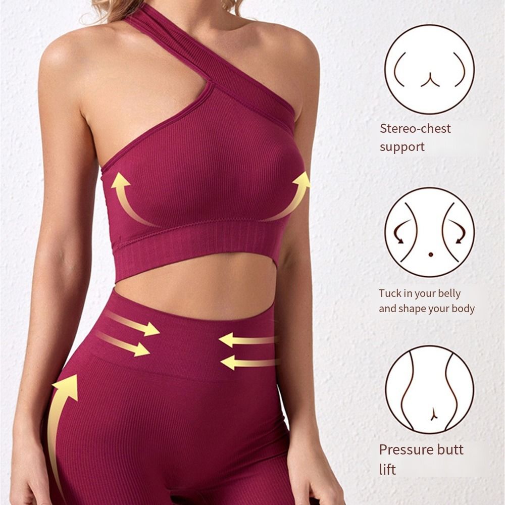 2Pcs Comfortable Seamless Wome - đánh giá và giá Seamless Ribbed Workout Tank Top