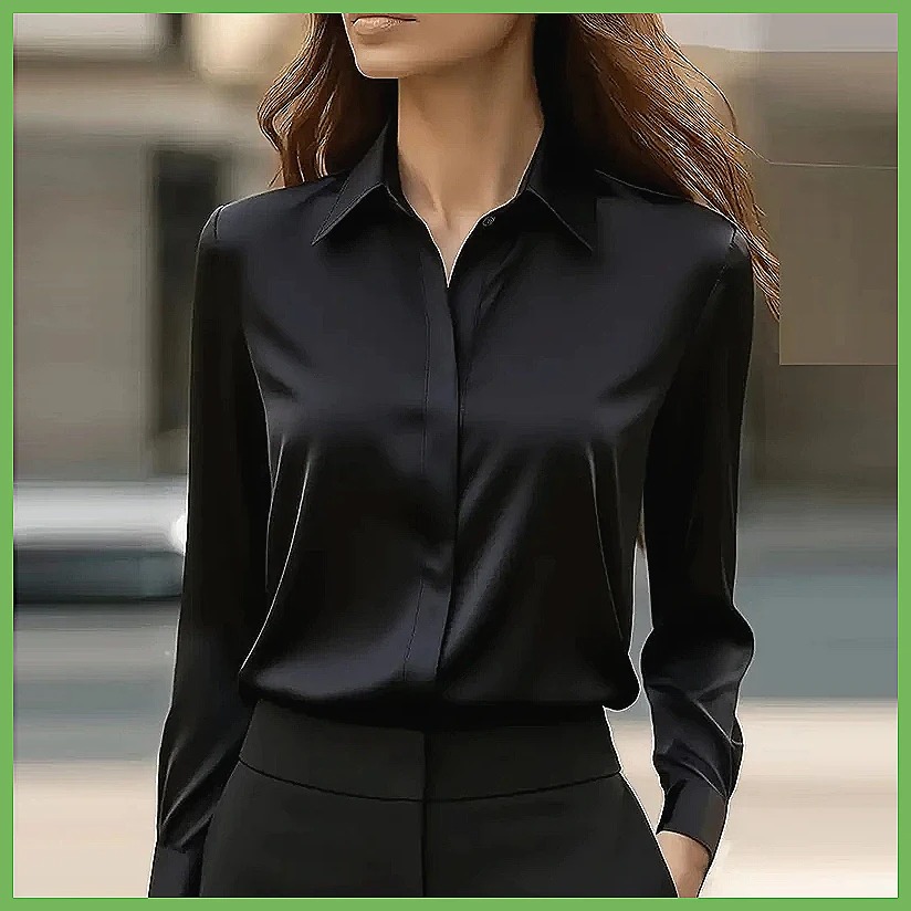New Women's Office Blouse Long - đánh giá và giá Blouses