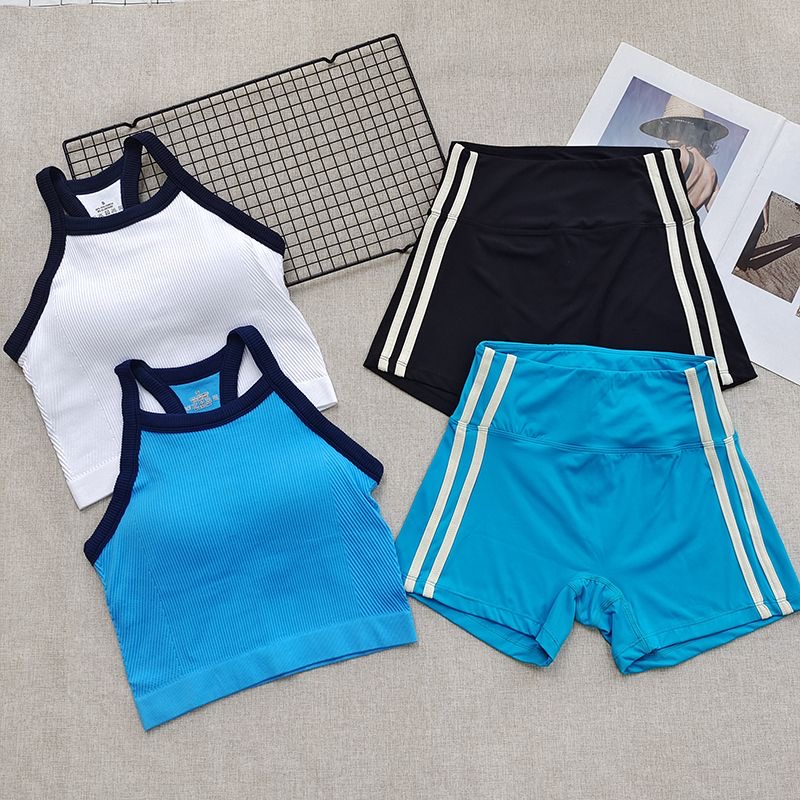 Women Ribbed Workout Sets 2 PC - đánh giá và giá Seamless Ribbed Workout Tank Top