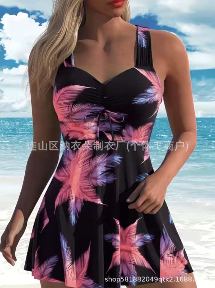 Woman Tankini Floral Print Sle - đánh giá và giá Tops