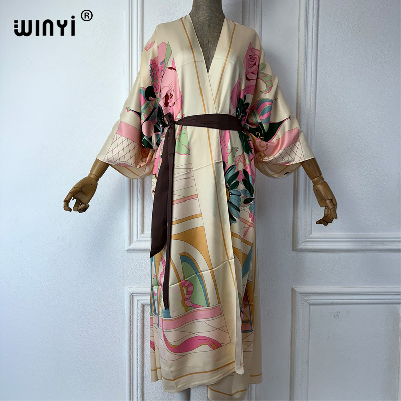 WINYI Summer Print Middle East - đánh giá và giá Boho Summer Beach Maxi Dress