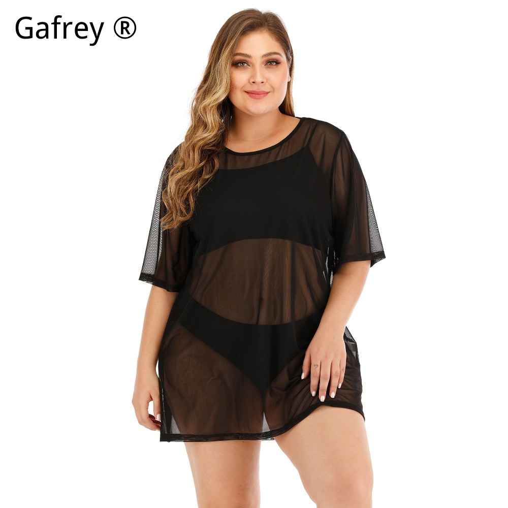 Plus Size Sexy Mesh Beach Dres - đánh giá và giá Sexy Mesh Sheer Bodycon Dress