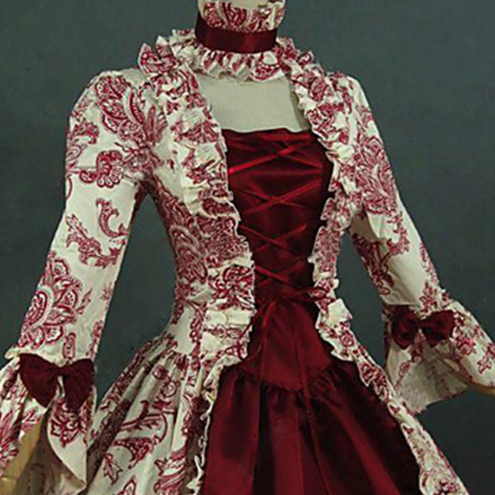 Printed Long Sleeve High Waist - đánh giá và giá Dresses